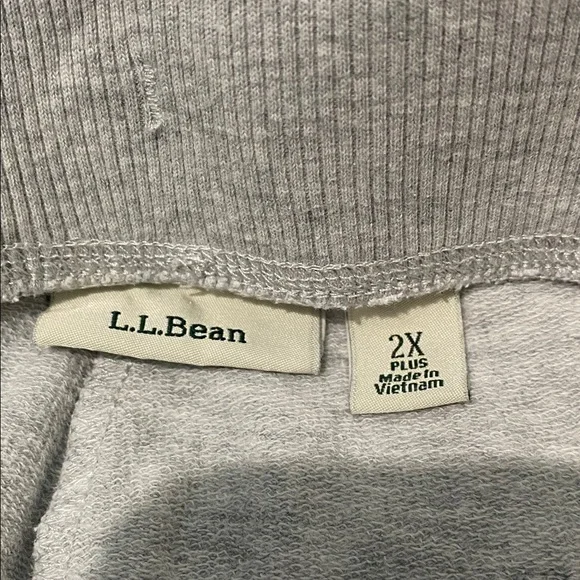 L.L. Bean Women’s Elastic Waist Straight Leg Sweatpants size 2X - Picture 3 of 9